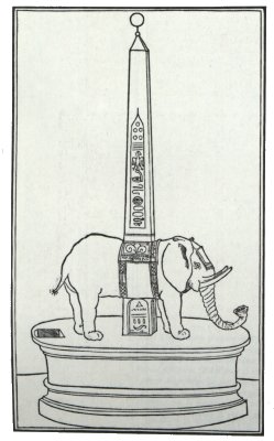 L'Elefante con obelisco da Hypnerotomachia Poliphili